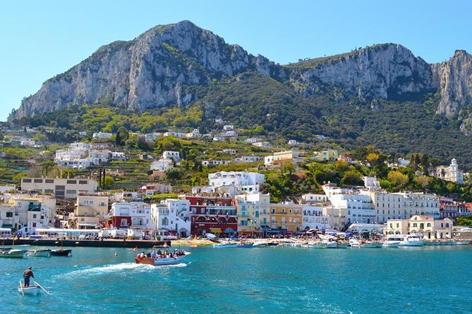 Capri Boat Tour From Sorrento - Arrival at Marina Grande