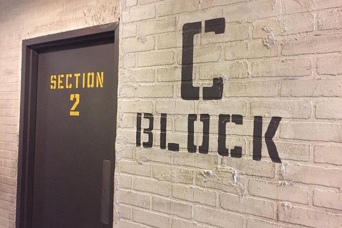 Chattanooga C-Block Prison Break Escape Room Admission Ticket - Booking Information