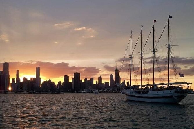 Chicago Skyline Sunset Sail Aboard a Tall Ship - Onboard Amenities and Inclusions