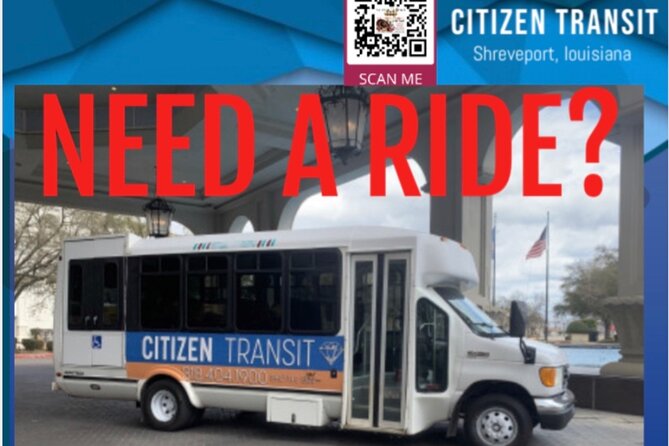 Citizen Transit Shuttle Transfer Services in Shreveport and Bossier City - Pricing Details