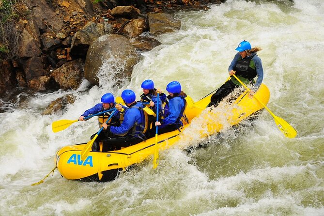 Clear Creek Gold Rush Whitewater Rafting From Idaho Springs - Meeting Point and Departure Times