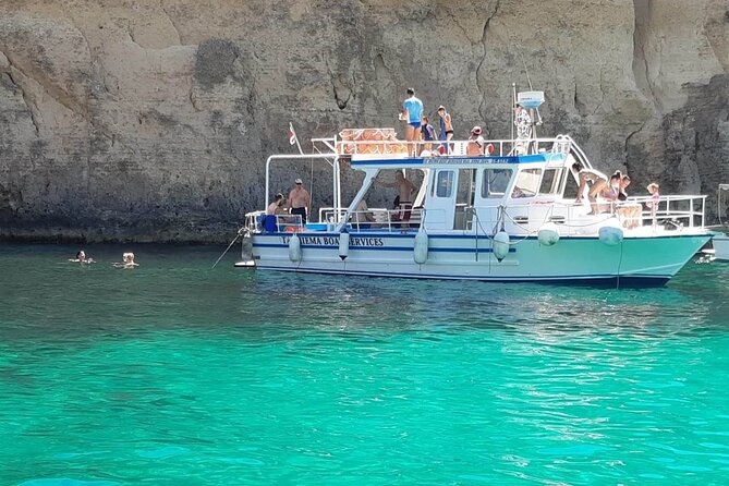 Comino Blue Lagoon and Gozo Private Boat Charter: Lucky Lady Boat - Meeting Points and Pickup