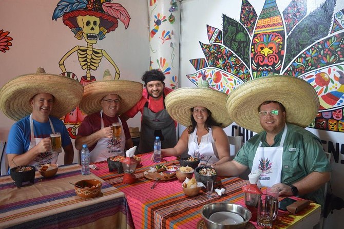 Cooking Classes + Margaritas and Mezcal Tasting - Included in the Experience