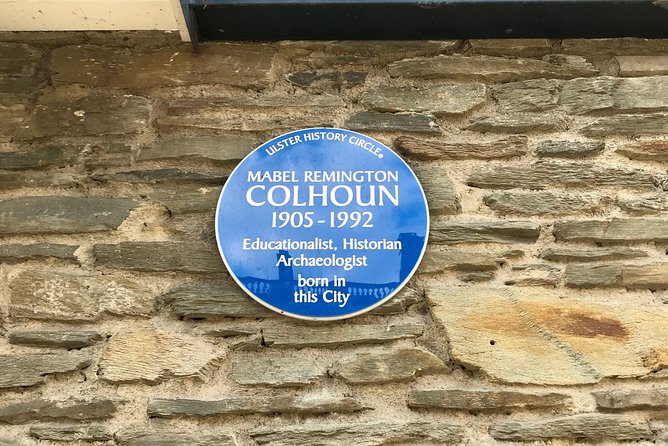Derry/Londonderry - Blue Plaques & Other Unique Private Tours - Booking Information