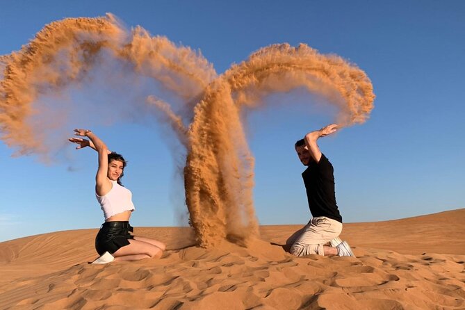 Desert Safari With Camel Ride, BBQ Dinner, Sand Board & Live Show - Pickup and Timing Details