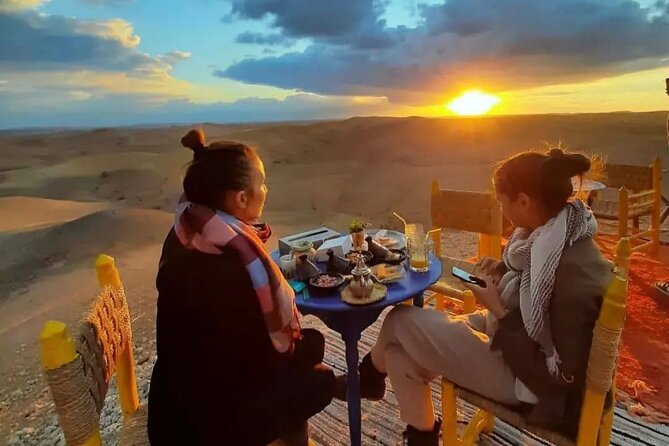 Dinner at Agafay Desert Fram Marrakech With Camel Ride and Sunset Views - Round-Trip Transportation From Marrakech