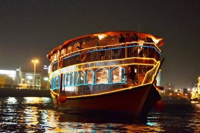 Dubai Creek Dhow Cruise Dinner With Transfers - Pickup and Departure Details
