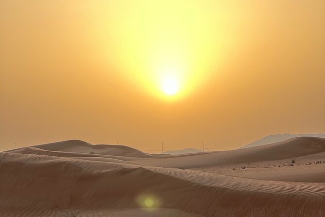 Dubai Evening Desert Safari - Private Car - Accessibility and Safety