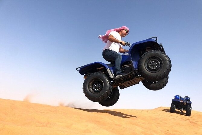 Dubai Red Dunes Evening Desert Safari With ATV Quad Biking - Dining Under the Stars
