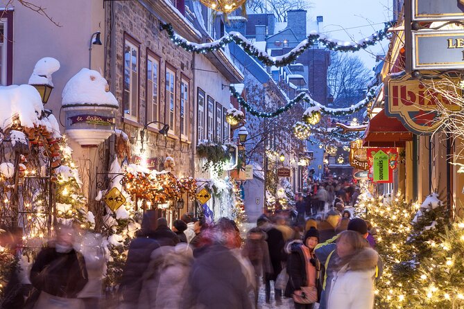 Guided Winter Walking Tour in Old Quebec City - Inclusions and Accessibility