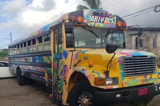 Half Day St. Kitts Party Bus City Excursion and Beach - Duration and Schedule