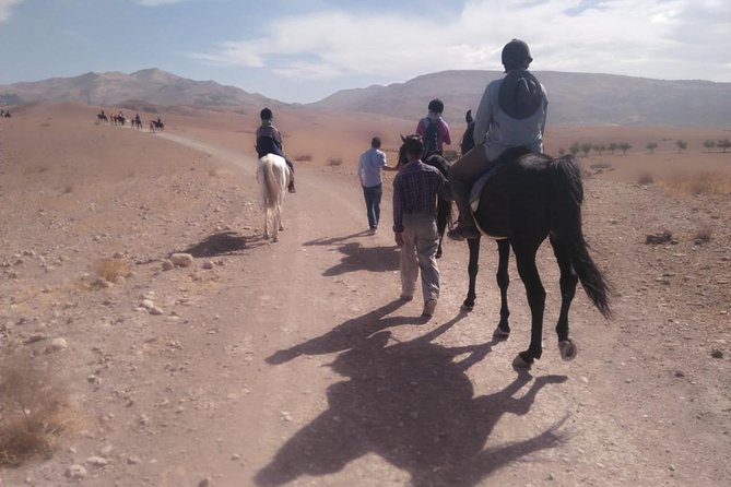Horseback Riding in a Special Agafay Desert - Exploring the Scenic Trail