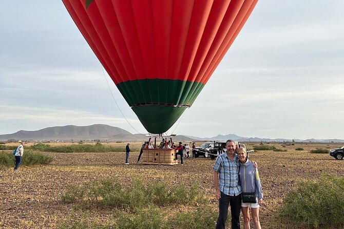 Hot Air Balloon Flight in the Desert With Camel Ride - Meeting and Pickup Arrangements