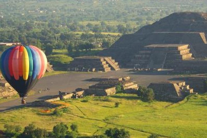 Hot Air Balloon Pyramids From the Air - Pickup and Accessibility
