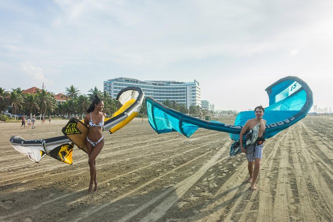 Kiteboarding School in Blue Beach, Cartagena - Meeting and Pickup Details