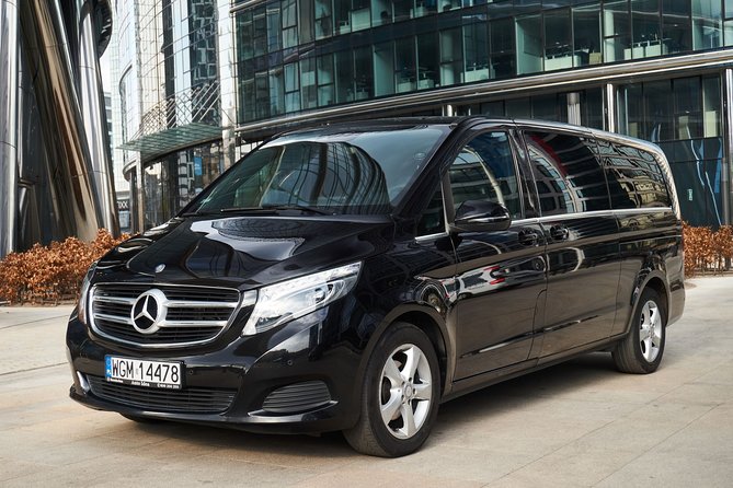 Luxury Transport From/To Warsaw - FRAnkfurt / Intern. Airport FRA by Private Van - Private Transportation for Groups