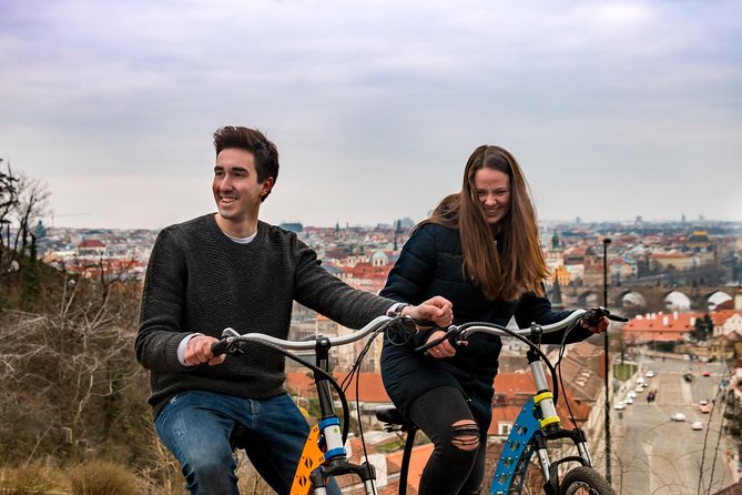 Magical Prague City Tour 60-Min by E-Bike / E-Scooter - Group Size and Personalization