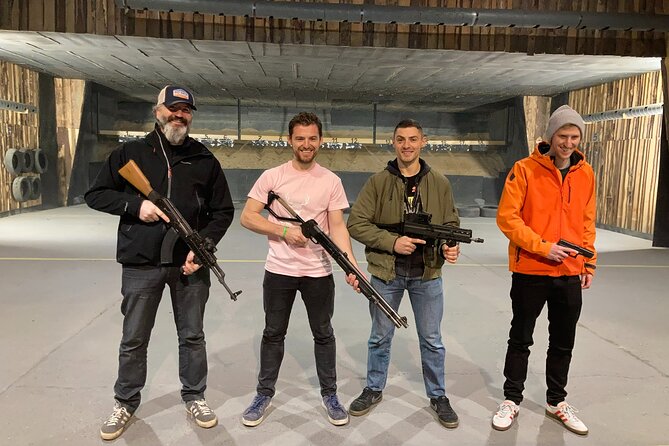 Military Guns Shooting Experience With Gunmates Bratislava - Pickup and Transportation