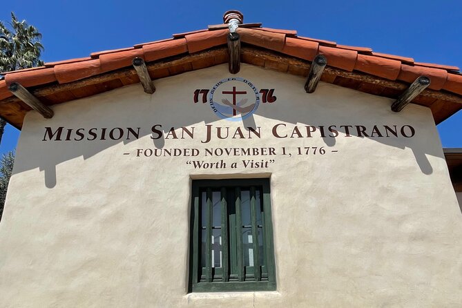 Mission San Juan Capistrano & Old Town Tour - Tour Inclusions