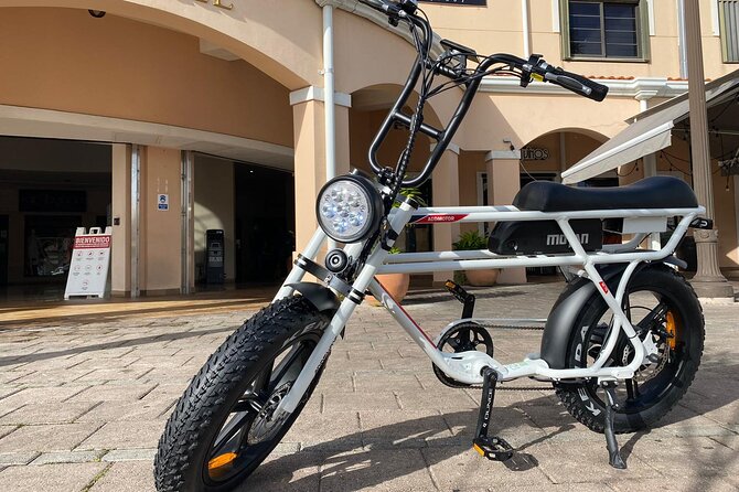 Motorcycle Style Ebike Fat Tire Rental in Puerto Rico - Meeting and Pickup Logistics