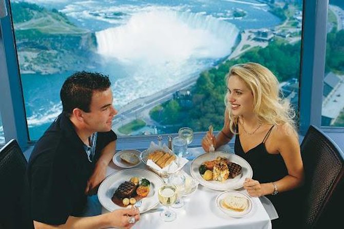 Niagara Falls Canada Tour: Helicopter Ride and Skylon Tower Lunch - Hornblower Cruise Details