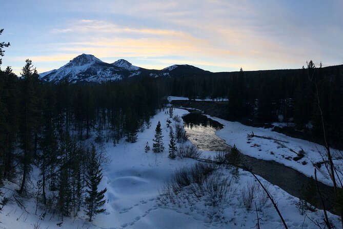 Night Snowshoeing Near Castle Mountain Resort With Local Guide - Booking and Availability
