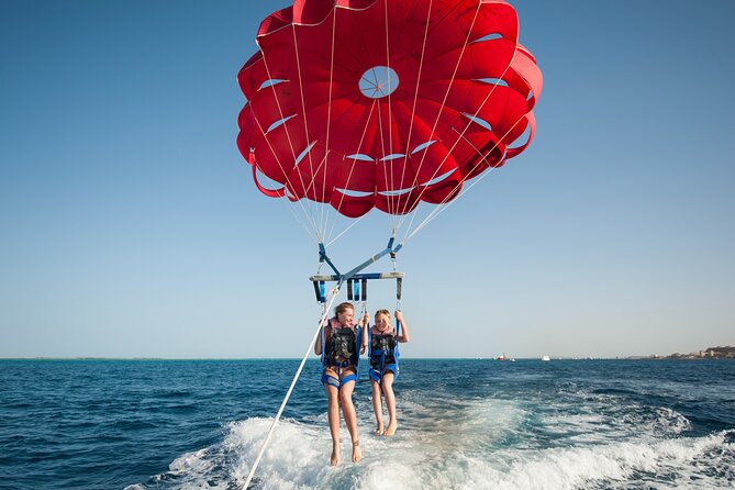 Paradise Island by Catamaran With 7 Min Parasailing - Hurghada - Accessibility and Safety