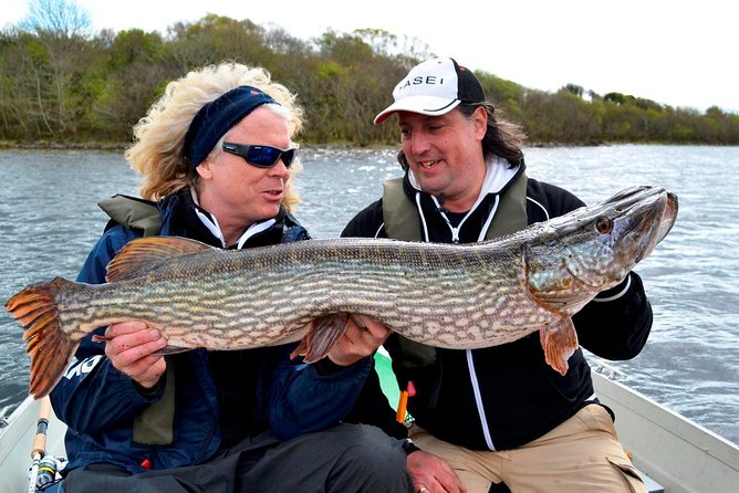 Pike Fishing by Boat.Lough Corrib,Connemara.English/French Speaking Ghillie - Health and Accessibility