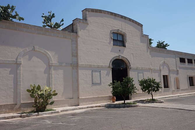 Primitivo and Negroamaro Wine Tour: a Visit to Two Wineries and Typical Lunch. From Lecce - Meeting and Pickup Information