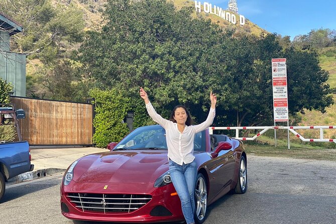 Private Ferrari California T Drive From Hollywood to Sunset Plaza - Meeting and End Points