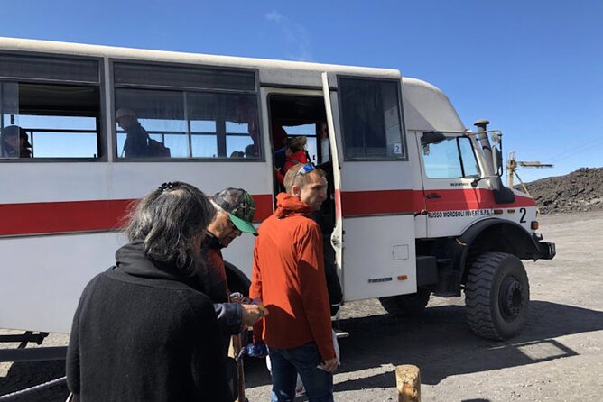 Private Guided Tour of Mount Etna With Wine Tasting and Pick up - Tour Accessibility