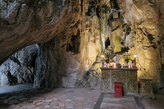 PRIVATE GuidedTOUR to Marble Mountain-Am Phu Cave-Monkey Mountain - Pickup and Accessibility