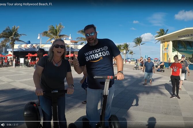 Private Segway Tours Along Hollywood Beachs Broadwalk - Local History Highlights