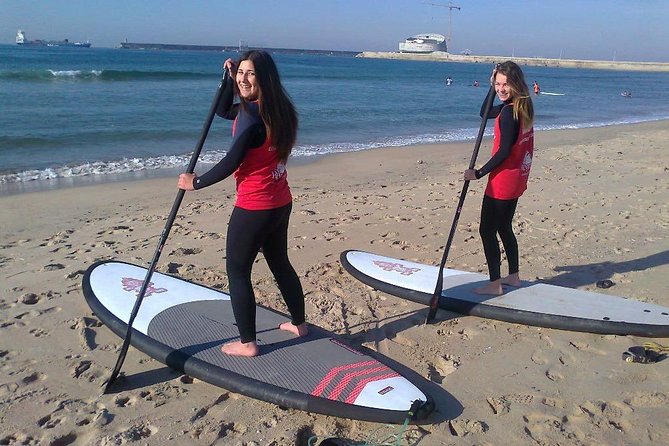 Private SUP Lesson for Two in Matosinhos Beach - Preparing for the Lesson