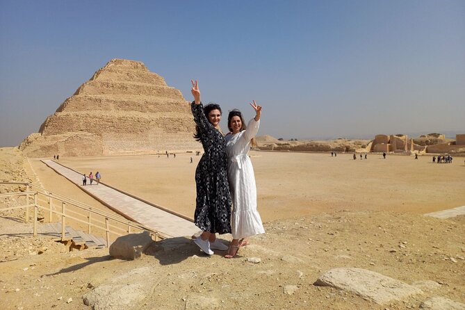 Private Tour Giza Pyramids Sphinx Sakkara and Dahshur - Pickup Information