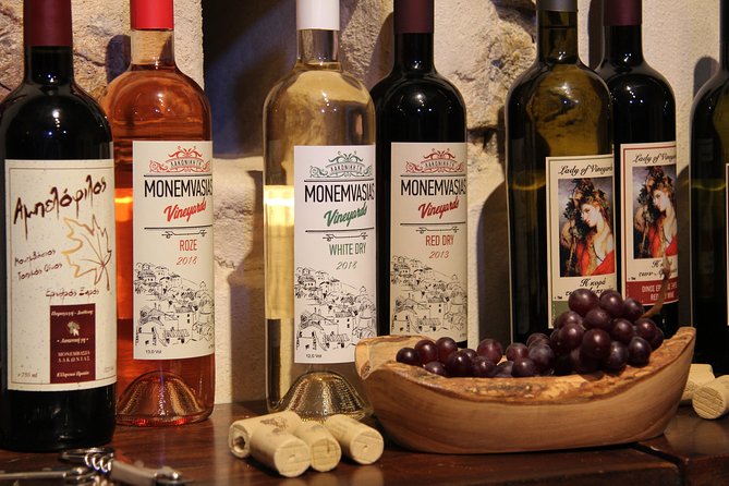 Private Tour in Historic Estate in Monemvasia With Wine-Olive Oil Tasting & Meal - Meeting Point and Pickup