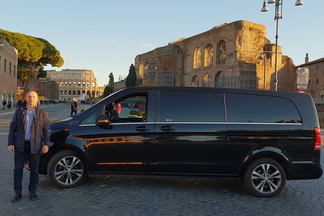 Private Transfer From Civitavecchia Port to Fiumicino Airport Van Mercedes V - Cancellation Policy