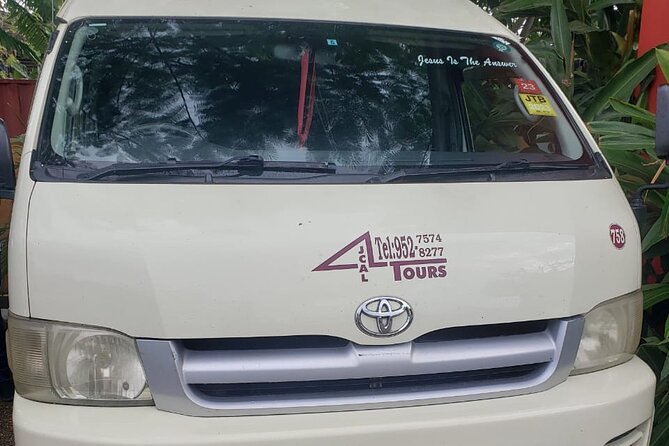 Private Transfer to Sangster Intl Airport to Montego Bay Hotels - Booking Information