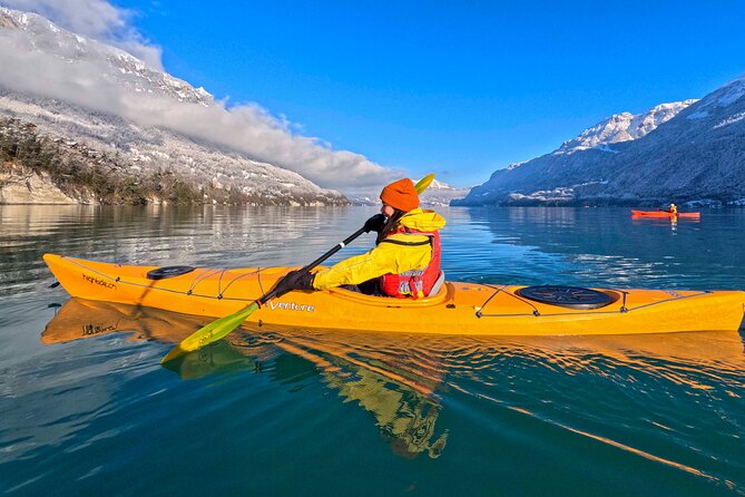 Private Winter Kayak Tour: Lake Brienz - Meeting and Return Locations