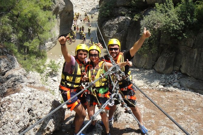 Rafting at Koprulu Canyon With Zipline Incl. Lunch F/Alanya - Contrasting Canyon Formations