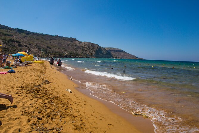 Ramla L-Hamra (Red Sand) Beach in Gozo and Cruise From Malta - Unguided Tour Experience