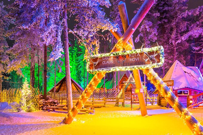 Rovaniemi Santa Claus Village, Reindeer and Husky Tour - Husky Sled Ride