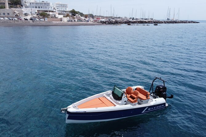 Santorini Half-Day Boat Charter: License Required, Fuel Extra - Snorkeling and Relaxation