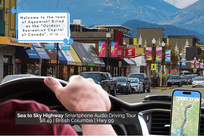 Sea to Sky Highway: a Smartphone Audio Driving Tour - Booking and Pricing Information
