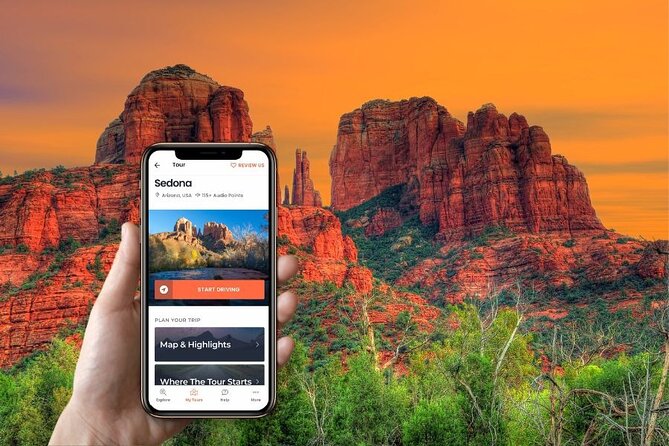 Self-Guided Audio Driving Tour of Sedona - Starting Points and Meeting Locations