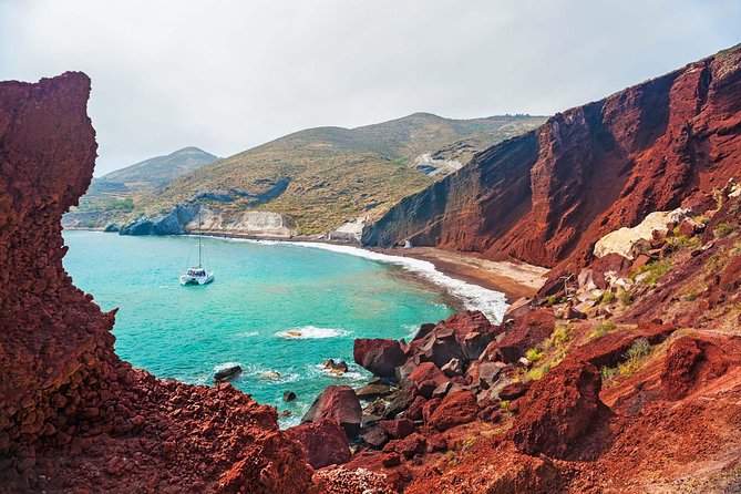 Shared Platinum Sunset Trip of Santorini via Hot Springs & White Beach - Accessibility and Participation