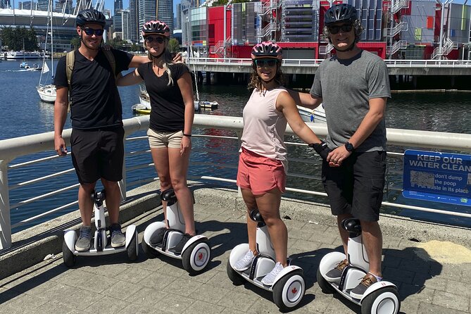 Small Group Segway Tour to False Creek/English Bay - Meeting and Pickup