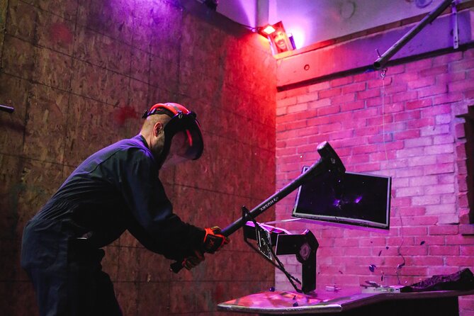 Smash Lab Rage Room Experience in Hawaii - Included Destruction Equipment