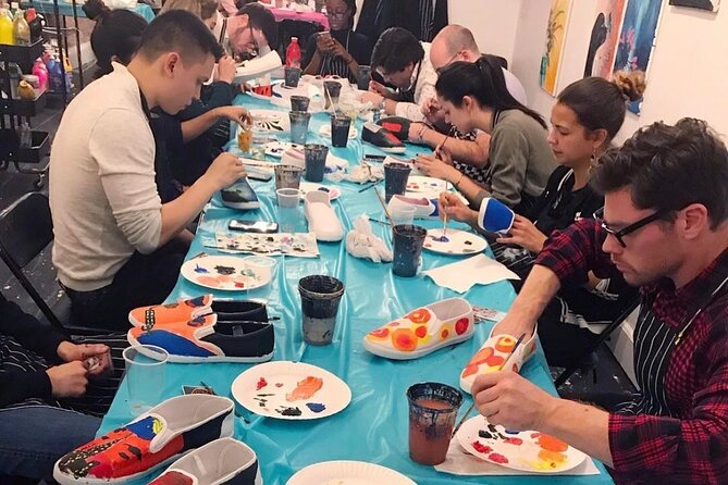 Sneakers Painting Class in Celebration Town Review - Booking and Cancellation Policy