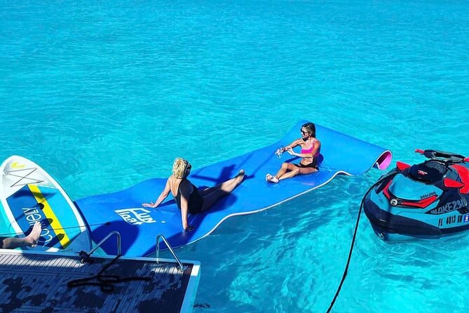 St. Thomas/St. John Private 90 Yacht Charter: JetSki, Snorkel, Paddle Board - Meeting and Pickup